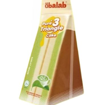 Obalab Triangle Cake Barley Grass Flavor 100G